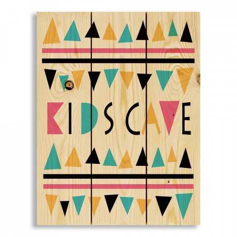 Kids Cave 10.5x14 Pallet Wood Art