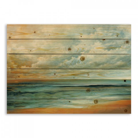 Painterly Beachscape 30x21 Pallet Wood Art