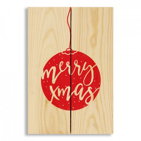 Merry Xmas 7x10.5 Pallet Wood Art