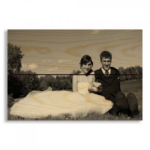 Photo Upload 10.5x7 Personalized Pallet Wood Art