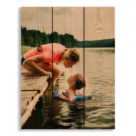 Photo Upload 10.5x14 Personalized Pallet Wood Art