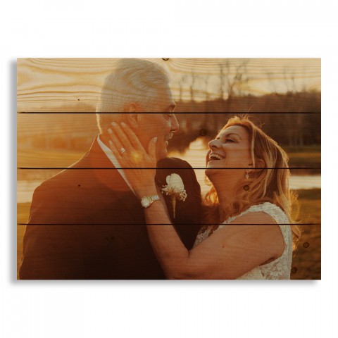 Photo Upload 20x14 Personalized Pallet Wood Art