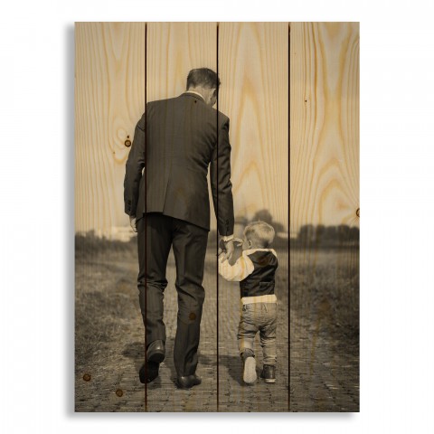 Photo Upload 14x20 Personalized Pallet Wood Art
