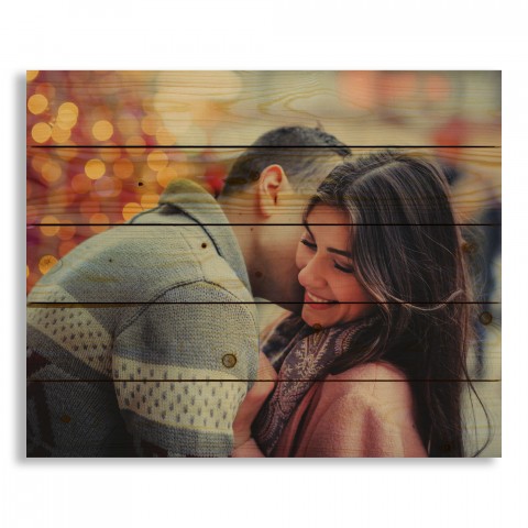 Photo Upload 22x18 Personalized Pallet Wood Art