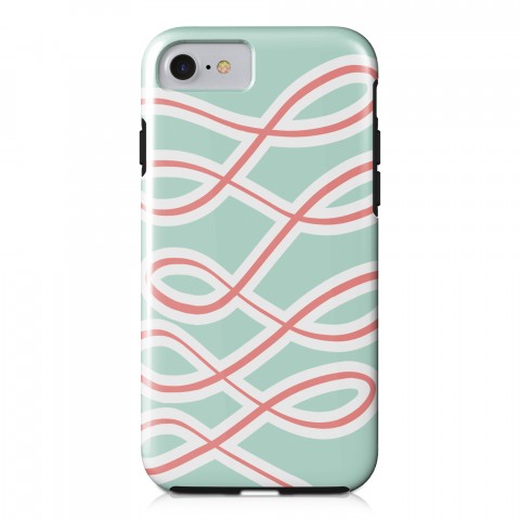  Fight Breast Cancer Pink Ribbons iPhone 7 Tough Case