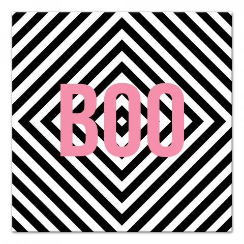 Boo Vertigo 20x20 Canvas Wall Art