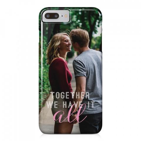 Together We Have it All iPhone 7 Plus Personalized Barely There Case