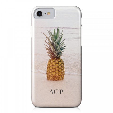 Sunset Pineapple Beach iPhone 8 Personalized Barely There Case