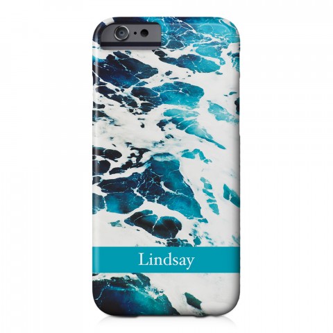 Foamy Surf iPhone 6 Personalized Barely There Case