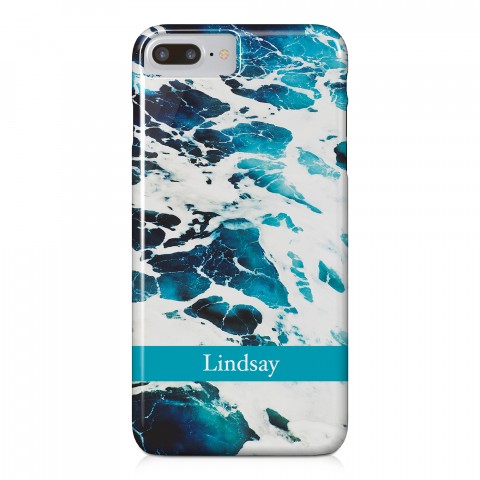 Foamy Surf iPhone 7 Plus Personalized Barely There Case