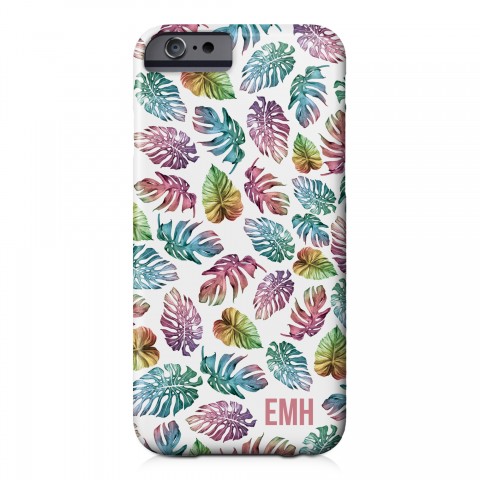 Colorful Palms iPhone 6 Personalized Barely There Case