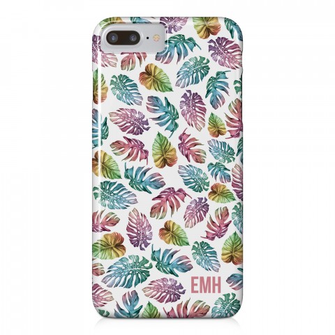 Colorful Palms iPhone 7 Plus Personalized Barely There Case