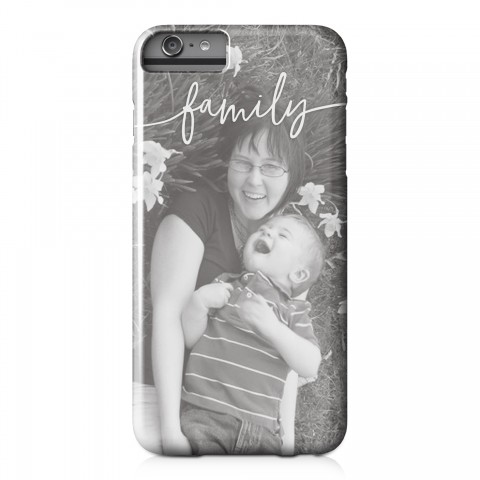 Family Script iPhone 6 Plus Personalized Barely There Case