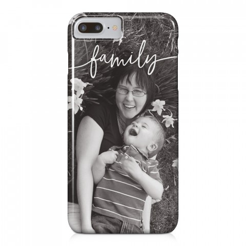 Family Script iPhone 7 Plus Personalized Barely There Case