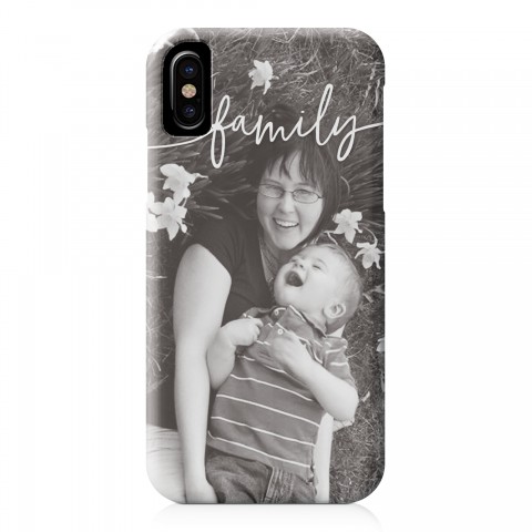Family Script iPhone Case