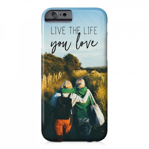 Live the Life you Love iPhone 6 Personalized Barely There Case