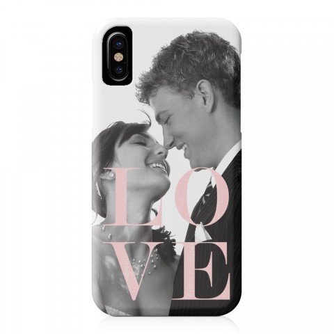 Blush LOVE iPhone Case