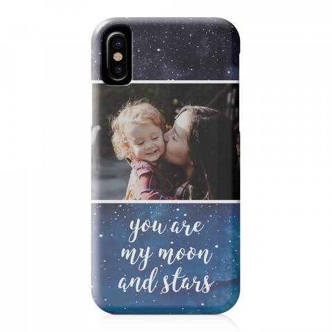You are My Moon and My Stars iPhone X Personalized Barely There Case