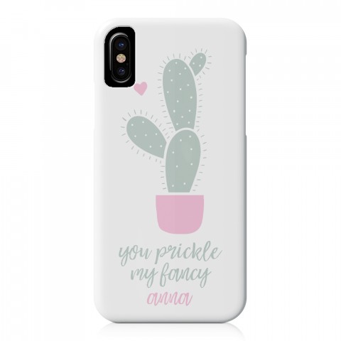 You Prickle My Fancy iPhone X Personalized Barely There Case