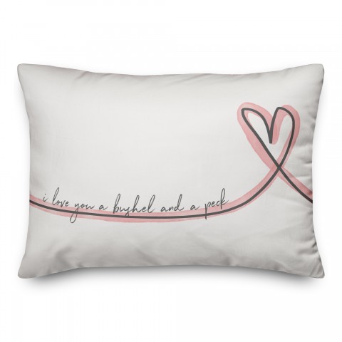 A Bushel and a Peck 14x20 Spun Poly Pillow