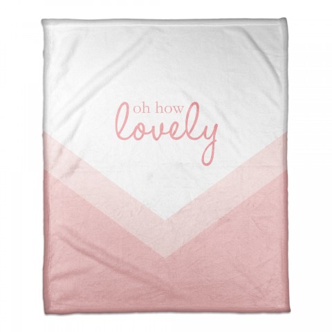 Oh How Lovely 50x60 Coral Fleece Blanket