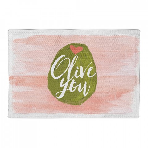 Olive You 2x3 Area Rug