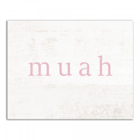 Muah 11x14 Canvas Wall Art