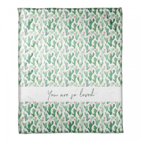 You Are So Loved 50x60 Coral Fleece Blanket