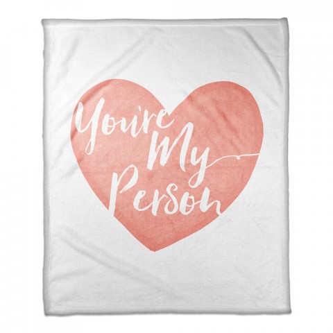 You're My Person 30x40 Coral Fleece Blanket