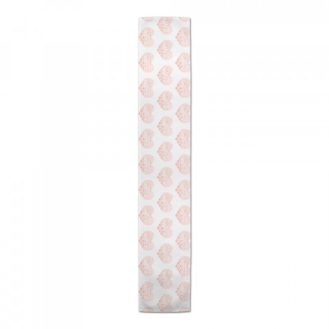 Tiny Pink Hearts 16x90 Cotton Twill Runner