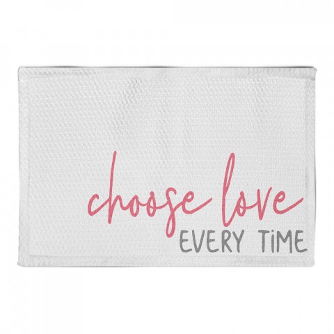 Choose Love Every Time 2x3 Area Rug
