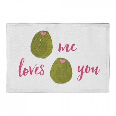 Olive Me Loves Olive You 2x3 Area Rug
