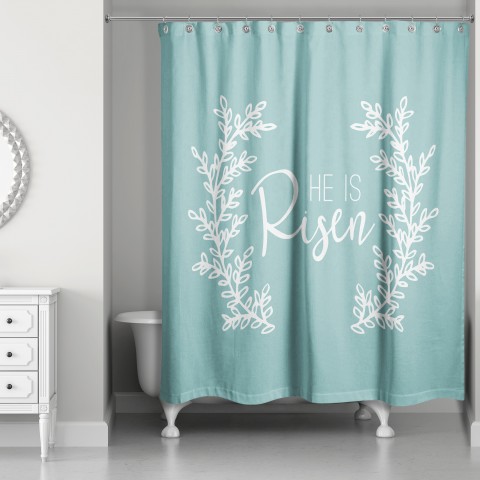 He is Risen 71x74 Shower Curtain