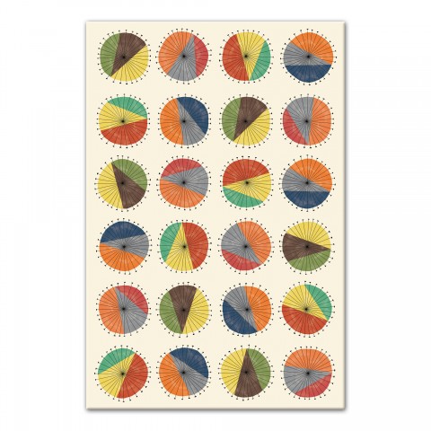 Groovy Blooms 16x24 Canvas Wall Art