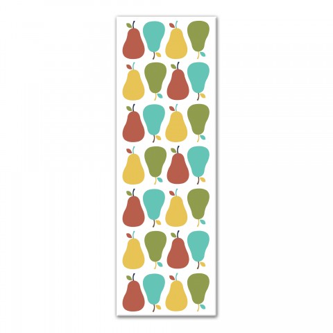 Retro Pears 12x36 Canvas Wall Art