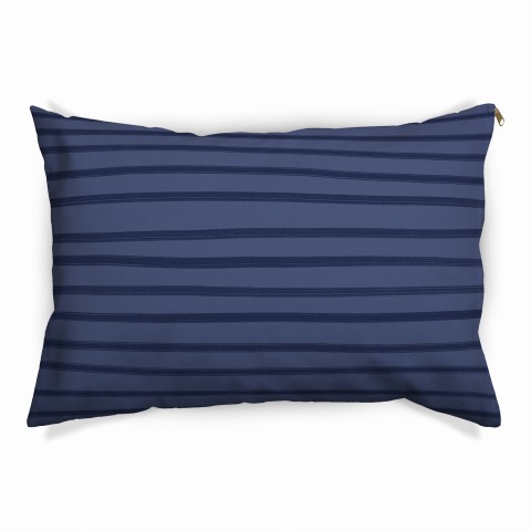 Navy Stripe 30x40 Indoor / Outdoor Pet Bed