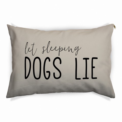 Let Sleeping Dogs Lie 30x40 Indoor / Outdoor Pet Bed