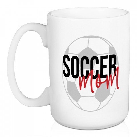 Soccer Mom 15 oz Personalized Mug