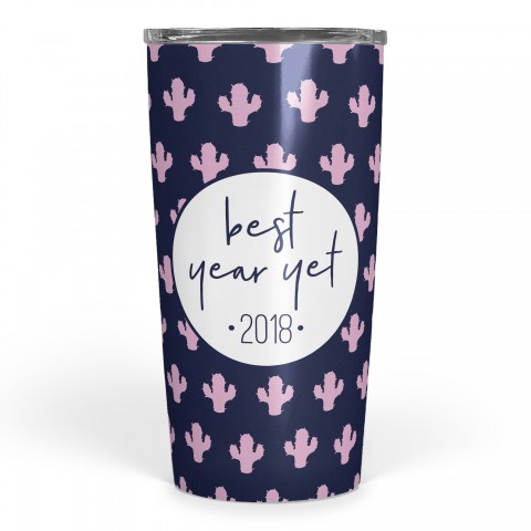 Best Year Yet 20 oz Personalized Tumbler