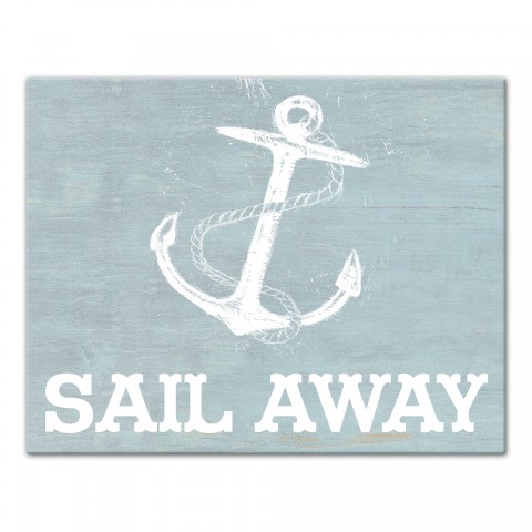 Sail Away 11x14 Canvas Wall Art