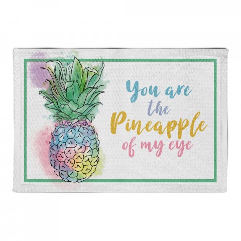 Pineapple of my Eye 2x3 Area Rug