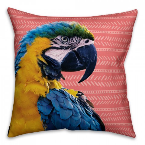 Parrot Pal 26x26 Spun Poly Pillow
