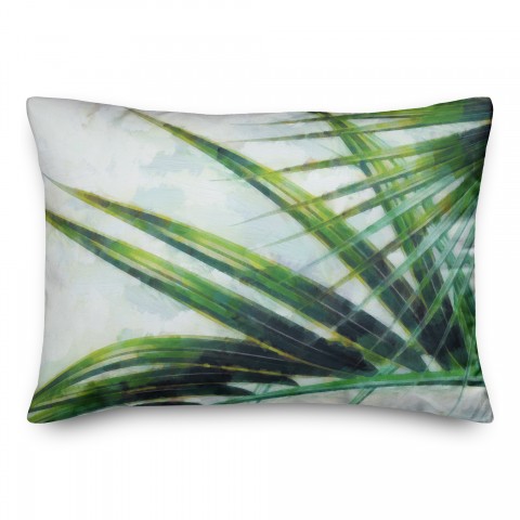 Painterly Palms 14x20 Spun Poly Pillow