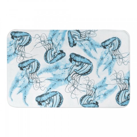 Contrast Jellyfish 34x21 Bath Mat