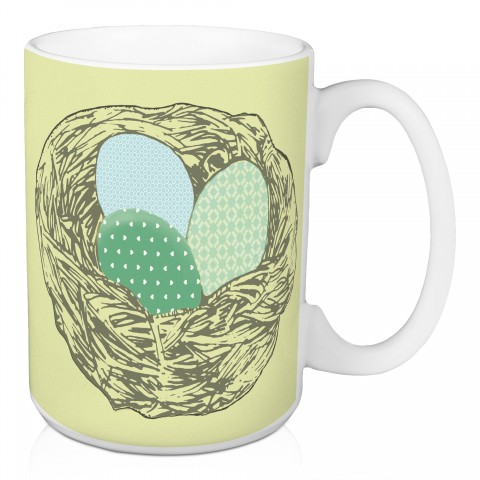 Easter Egg Nest 15 oz Mug