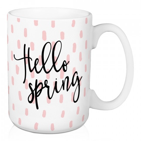 Hello Spring 15 oz Mug