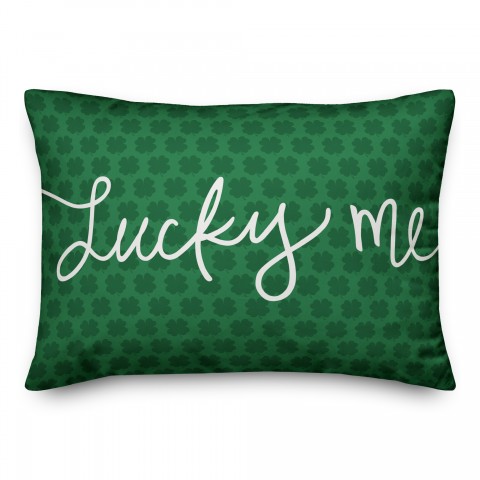 Lucky Me 14x20 Spun Poly Pillow