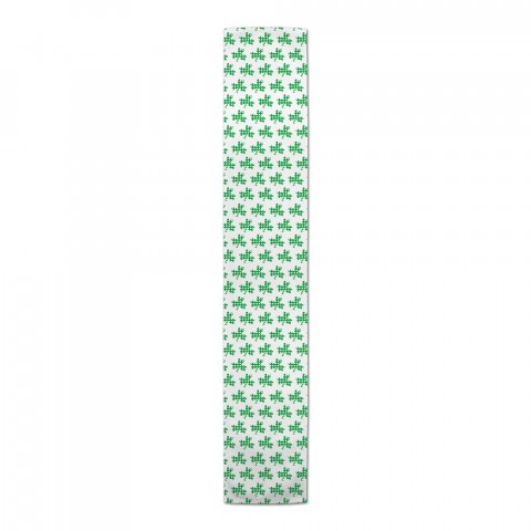 Plaid Clover Cotton Twill Runner