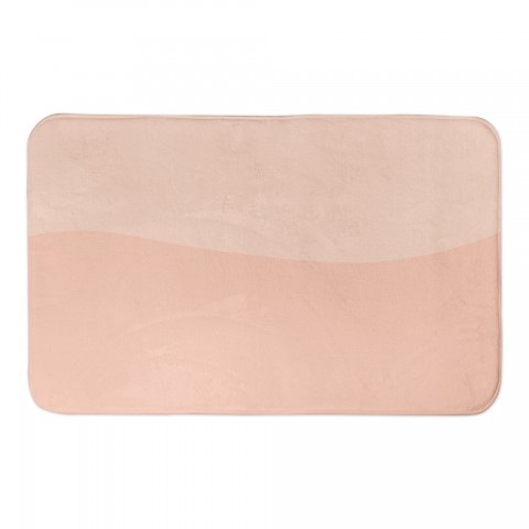 Blush Watercolor 34x21 Bath Mat