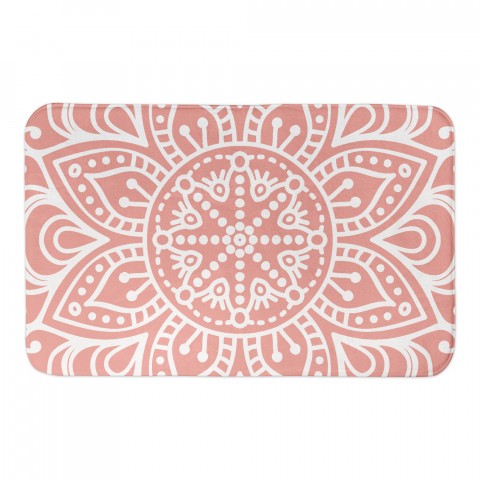 Blush Mandala 34x21 Bath Mat